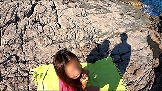 Intense Outdoor Anal Creampie with an Amateur Couple