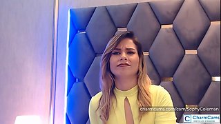 Hentai Girl Rubs Wet Pussy in Funny POV Roleplay