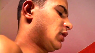 Sweet transsexual gives a juicy blowjob