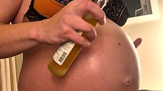 Great Big Boobs On Masturbating Redhead