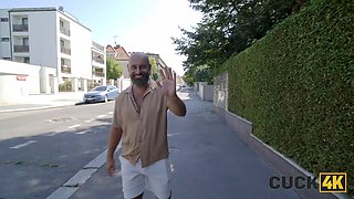 Cuck4k. kinky story about naughty sex-positive wife and obedient cuckold spouse