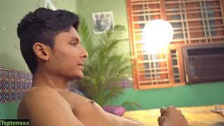 Indian Teen Boy, Sourish, Has Intense Sex with Stepsister, Mana!