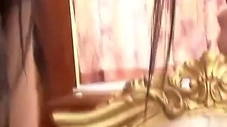Busty Babe in Sexy Stockings Enjoys Getting Her Pussy Licked