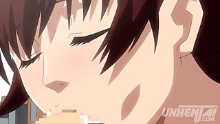 Hot Asian Schoolgirls Fuck in Hentai Gangbang - Subtitled Sex