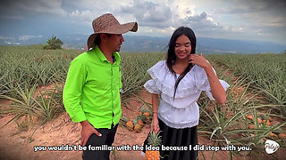 A Peasant Woman Wanted to Harvest Pineapple and Instead He Planted Cassava in Her Pussy