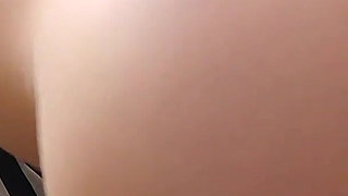 POV - Cum on Step Sister's Beautiful Ass Before Her Date