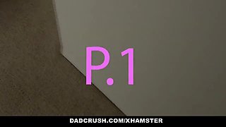 Dadcrush - horny step-daughter caught humping cushion