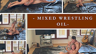 Mixed Oil Wrestling