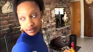 Jemeni loves it Anal Black and Ebony Bukkake Interracial POV