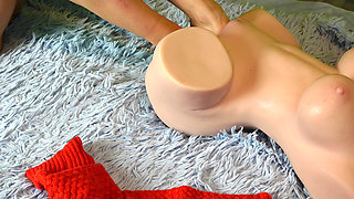 Lesbian Les Step Sis Doll Foot Feet Play Real MILF Big Tits Short Version