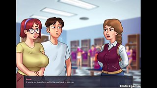 Summertime Saga Hot Sex with Teen Bitches
