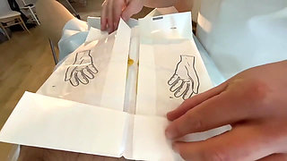 Dominatrix mistress April - clinical cock sewing