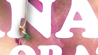 The Little Tied-up Man Explores My Deep Ass