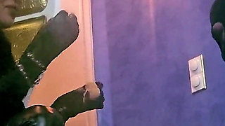 Stina Stone Femdom Spitting Food Crushing Feeding by German Mistress in Leather Gloves Part 1