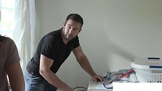 Sophia Burns - Step Brother fucks flirting sister