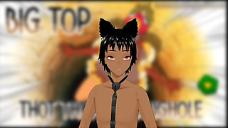 Big Top Thot Thanksgivinghole - This turkey costume is really sexy and she really knows how to suck it