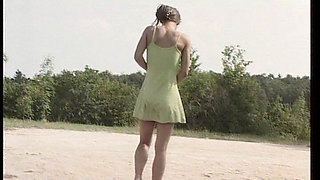 Watch Amateur Teen From Germany Pee Outdoor