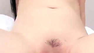 POV close up asian gf blowjob