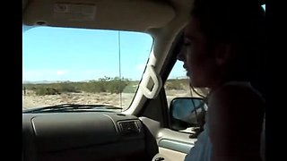 Naomi Russell Takes Johnny Thrust's Big Cock - Anal Fuck in Car Outdoor Scene 08