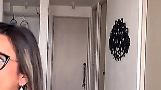 Private Session on the Office Sofa Eating Pussy, Blowjob and Creamy Finish with Lunabigbooty