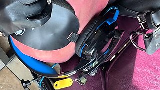 Amateur fetish BDSM action with redhead