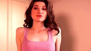 Cute blonde amateur webcam teen masturbating