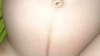 18-year-old pregnant girl is very passionate with her sighs
