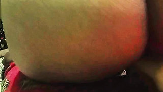 Delicious big ass milf sits on my cock