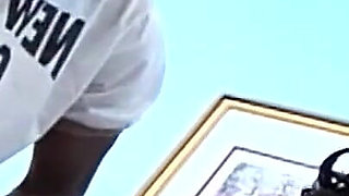 Black BBW with a Big and Round Ass Rides a Big Black Cock