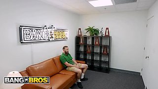 Bangbros - Serena Santos turns college coach chris into her sex toy, gagging & riding him to jizz