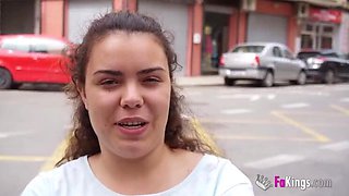 Mia Lopez gets wild outdoors looking for big cocks to ride