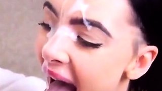 Monster Amateur Facial with Slow-Mo Replay