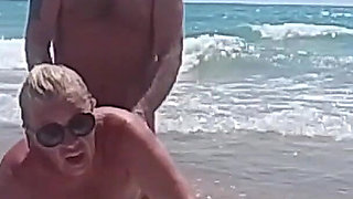 Fuck My Step Mom on the Beach