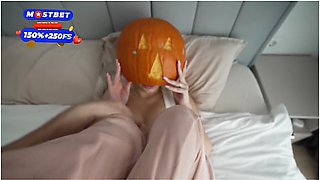 Step Sister Didnt Expect The Halloween Pumpkin Game To Go So Badly!