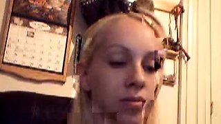 Blonde Pregnant Babe With Big Nipples