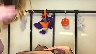 Chubby Blonde Girl Loves Riding Spooning and Doggy