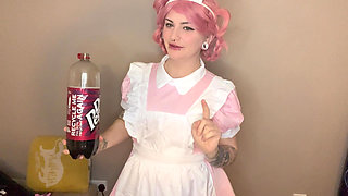 Nurse Joy Try Not to Burp Challenge