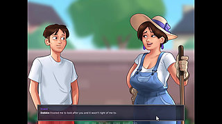 Summertime saga: the nurse gave me a handjob.