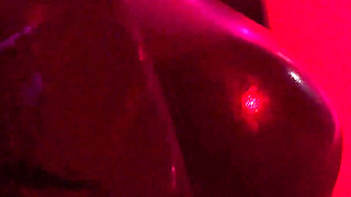 Rubber & Ava Fetishart Give Perv a Latex Footjob Part 2