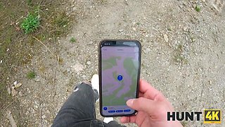 Eyla Moore makes her boyfriend watch her being fucked in the abandoned building