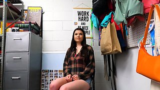 Busted Teen Thief's Hardcore Shoplyfter Confession and
