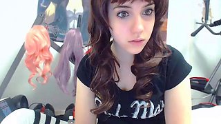 Emo Teen Becka Solo Webcam Masturbation Porn