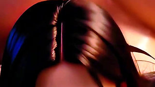 Asian - Thick Koreans - Titfuck & Blowjob Interracial Fucking - Animated Porn