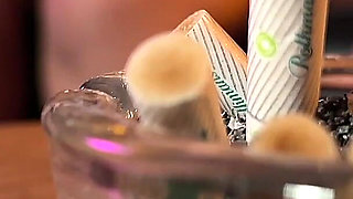 The Chubby Girl Smoked a Cigarette and Then Played with Her Friend's Pussy