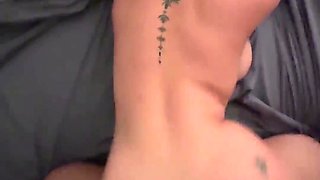 Thick Latina PAWG With Giant Tits Rides In Homemade POV