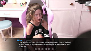 Burning Boundaries 28 - Lara Footjob and Cum in Mouth in Kitchen Then Step-daughter Footjob