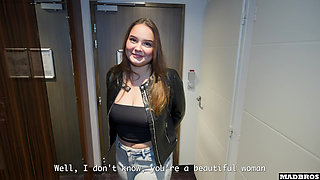 Big Ass French Girl Get Pounded Deepthroat And Huge Facial In An Hotel Room !!!