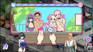 EP-3"Lifeguard holic gameplay! NTR HENTAI GAME! Innocent cheating gf becomes my exhibitionist slave!!