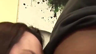 Bbw is sucking big and hard dick