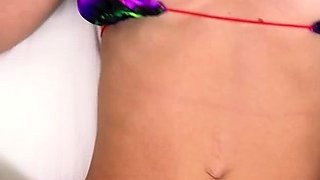 Lovely Blonde Babe Loves It Roughly